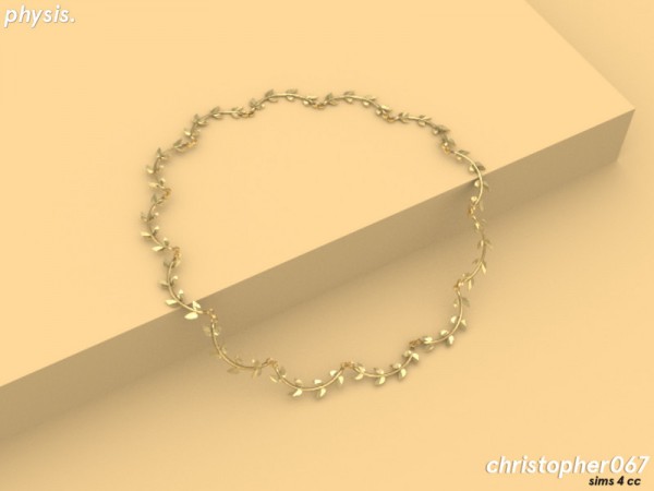  The Sims Resource: Physis Necklace by Christopher067
