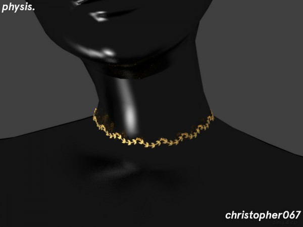  The Sims Resource: Physis Necklace by Christopher067