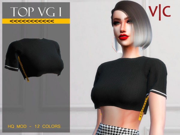  The Sims Resource: Top VG I by Viy Sims