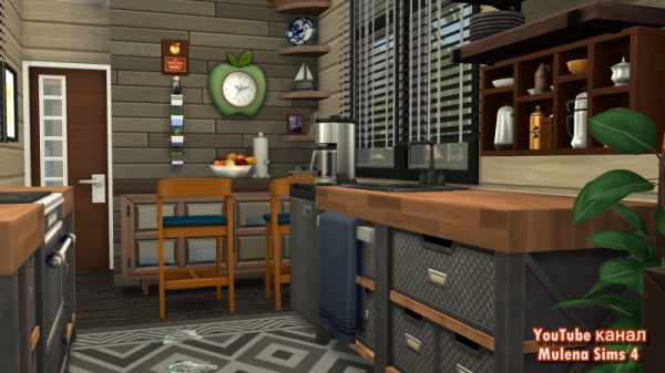  Sims 3 by Mulena: Industrial Micro House