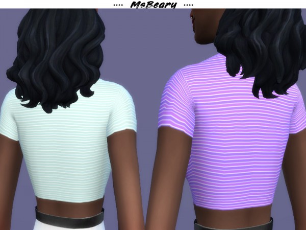  The Sims Resource: Heart Cut Out Top by MsBeary