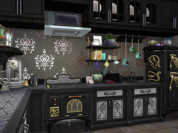  The Sims Resource: Witchy House by Ineliz