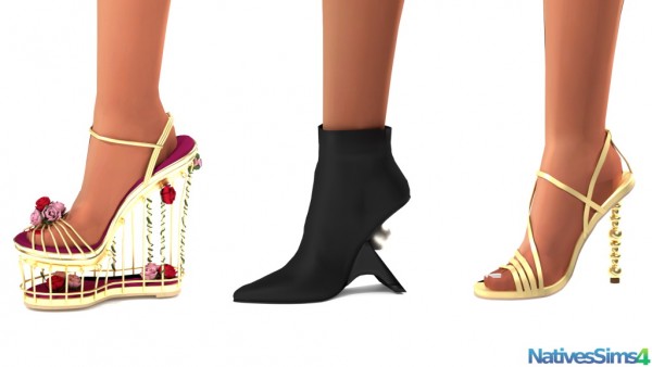  Natives Sims: Patreon Fashion Heels Collection