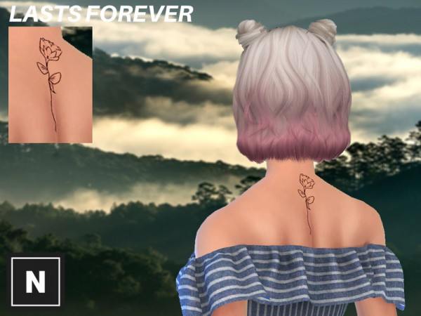  The Sims Resource: Lasts forever   tattoo by networksims