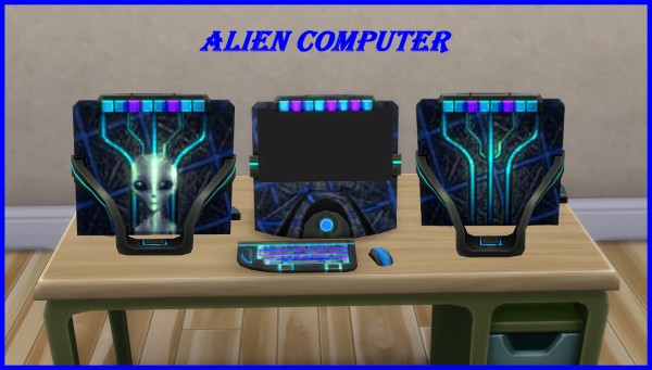  Mod The Sims: Alien Computer by hippy70