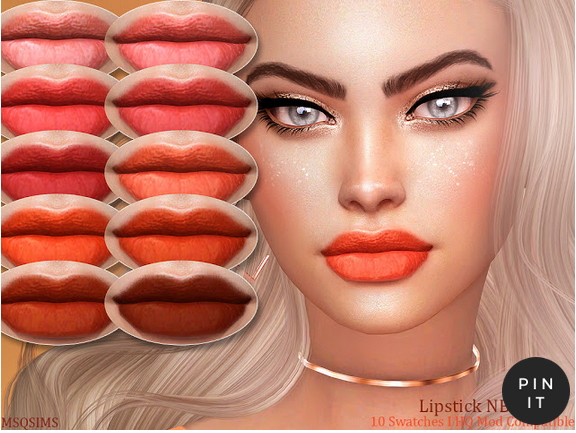  MSQ Sims: Lipstick NB33