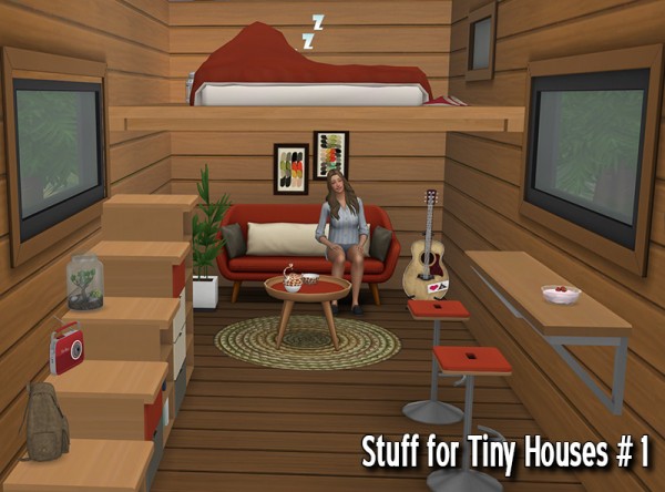 Around The Sims 4: Stuff for Tiny Houses 1