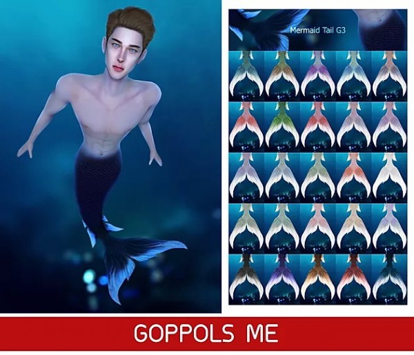  GOPPOLS Me: Mermaid Tail G3