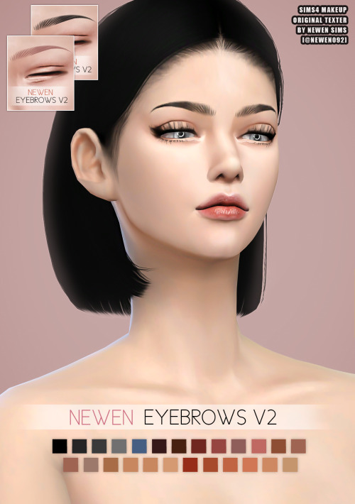  Newen: Eyeliner and Lashes V2, Eyebrows V2 and Lip V1