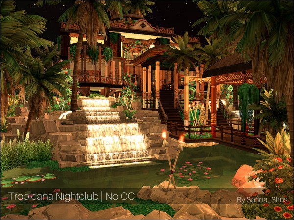  The Sims Resource: Tropicana Nightclub   No CC by Sarina Sims