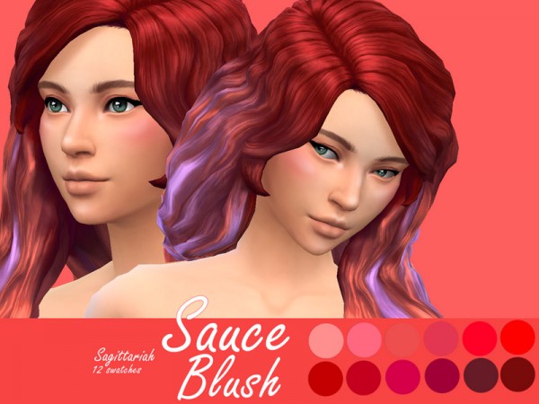  The Sims Resource: Sauce Blush by Sagittariah