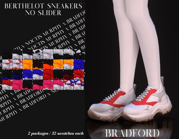  Murphy: Berthelot Sneakers   No Slider Version by Silence Bradford
