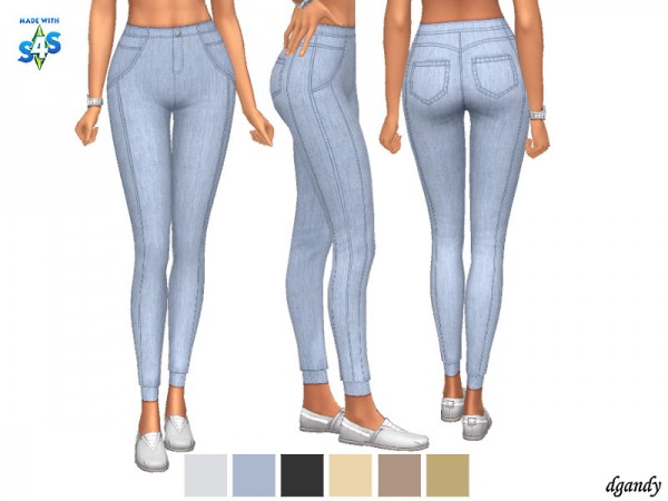  The Sims Resource: Jeggings 20200209 by dgandy
