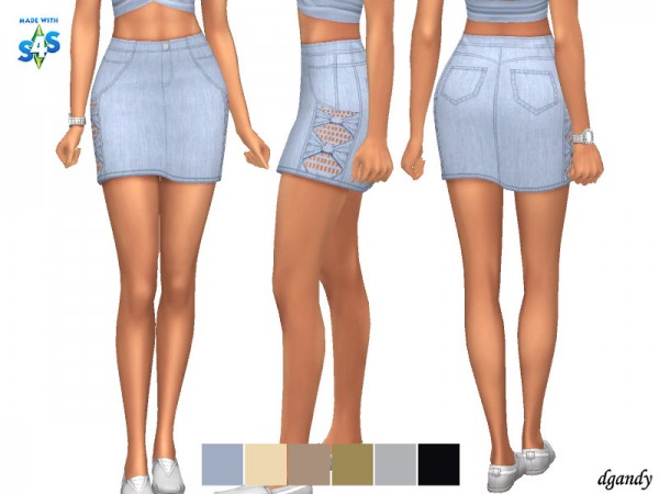  The Sims Resource: Skirt 20200212 by dgandy