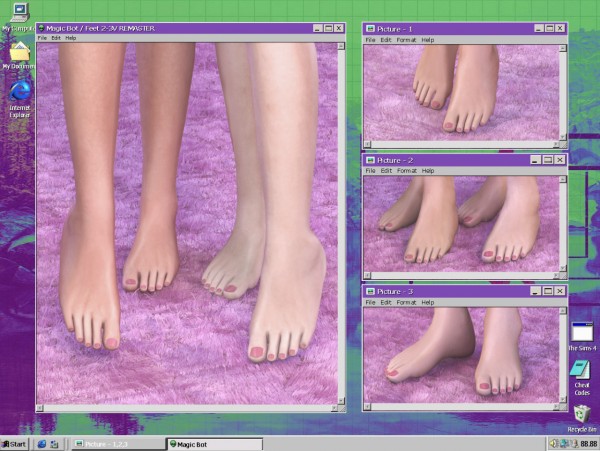Magic Bot: Feet 2 3V remaster