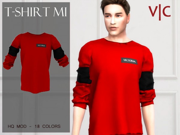  The Sims Resource: T Shirts MI by Viy Sims