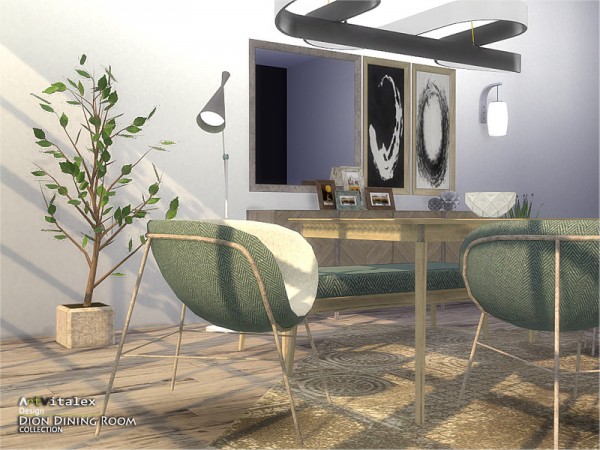  The Sims Resource: Dion Dining Room by ArtVitalex