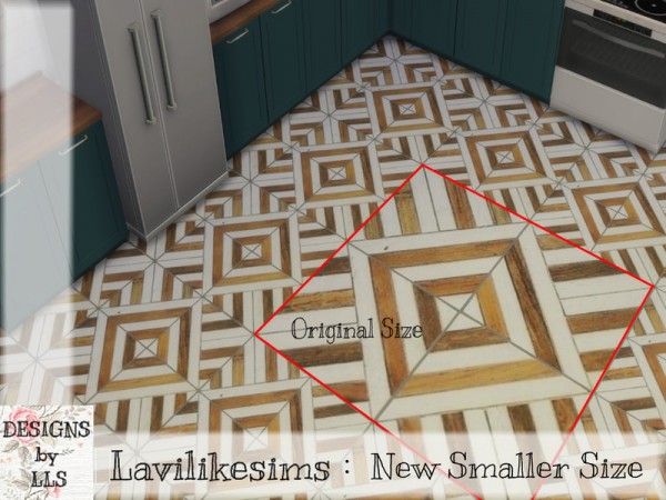  The Sims Resource: Wood and Tile Small by lavilikesims