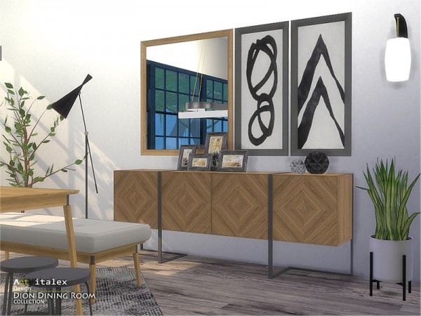  The Sims Resource: Dion Dining Room by ArtVitalex