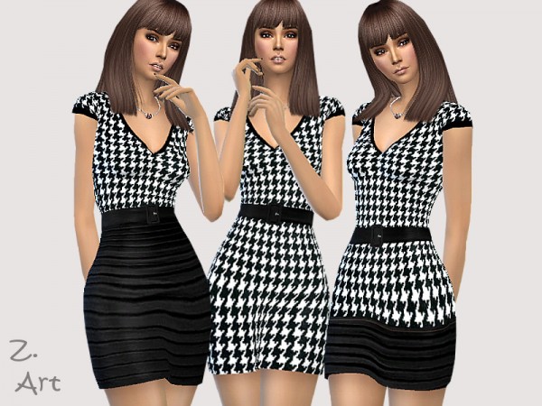  The Sims Resource: TrendZ Dress by Zuckerschnute20