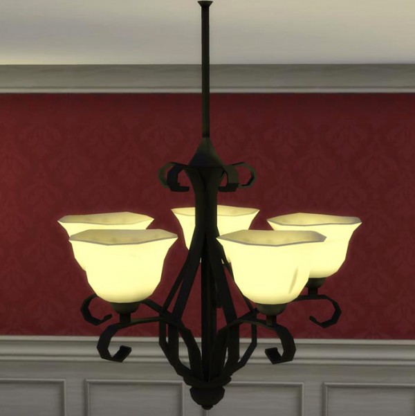  Mod The Sims: Madrid Chandelier  by Icy Lava