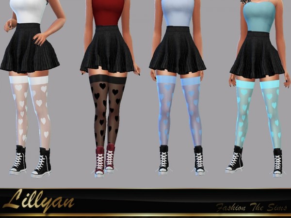  The Sims Resource: Mary love socks by LYLLYAN