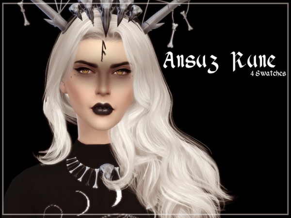  The Sims Resource: Ansuz Rune by Reevaly