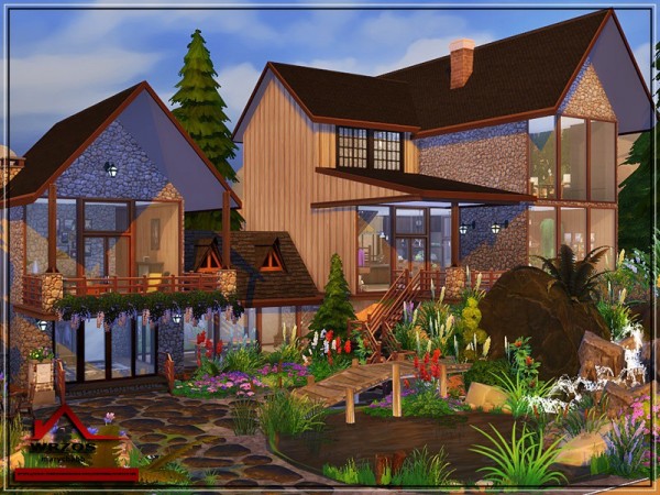  The Sims Resource: Wrzos House   No CC by marychabb
