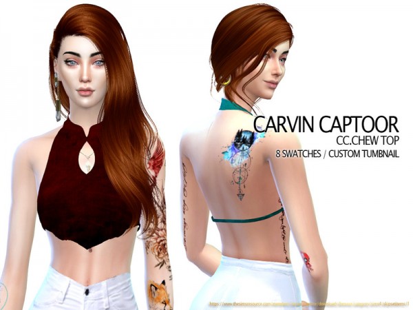  The Sims Resource: Chew Top by carvin captoor