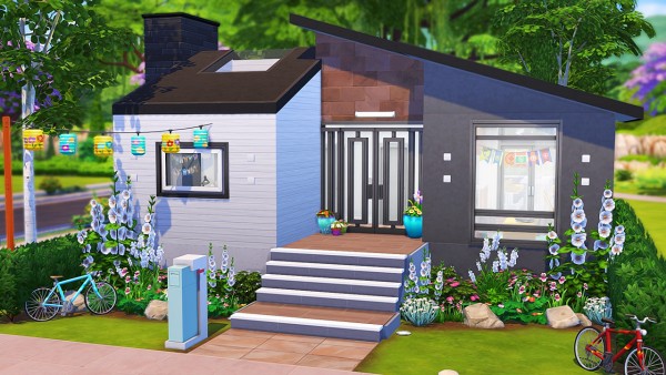 Aveline Sims: Off Campus tiny Party House