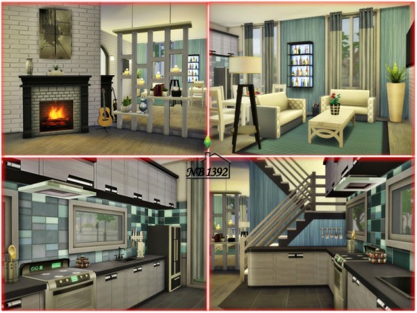  The Sims Resource: Old Hollywood house by QubeDesign