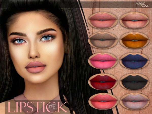  The Sims Resource: Lipstick N01 by MagicHand