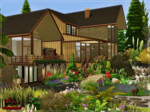  The Sims Resource: Wrzos House   No CC by marychabb