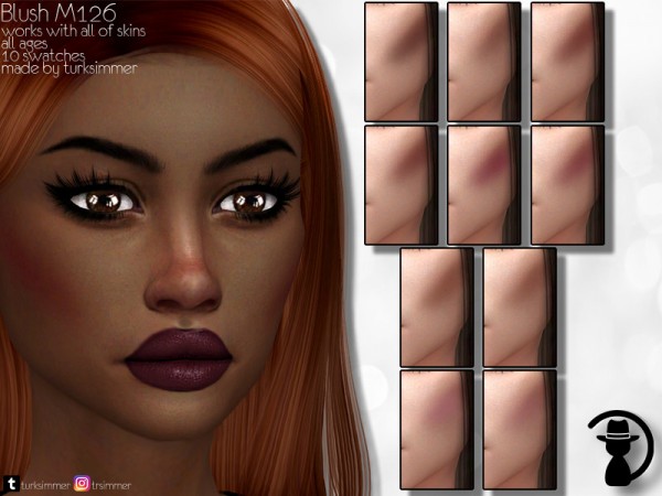  The Sims Resource: Blush M126 by turksimmer