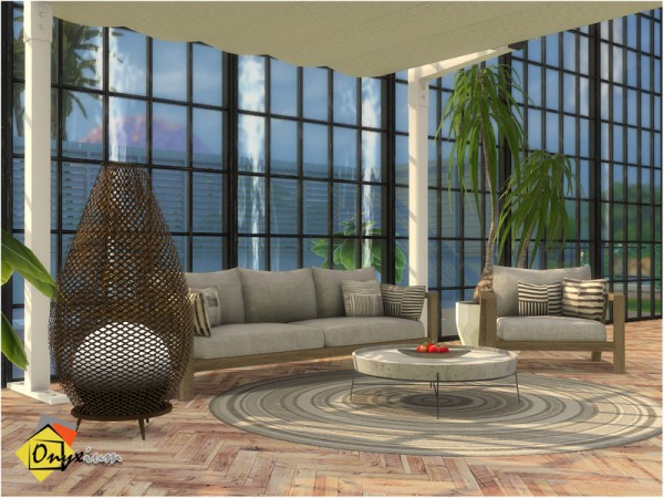  The Sims Resource: Elmwood Outdoor Living by Onyxium