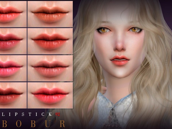  The Sims Resource: Lipstick 92 by Bobur3