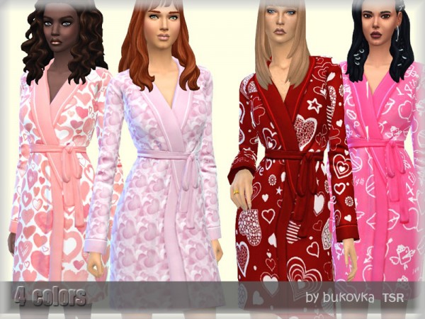  The Sims Resource: Dressing Gown  by  bukovka