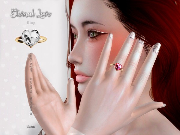  The Sims Resource: Eternal Love Ring by Suzue