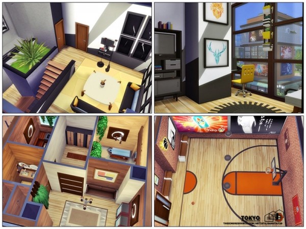  The Sims Resource: Tokyo House by Danuta720