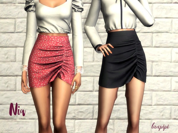  The Sims Resource: Nia Skirt by laupipi