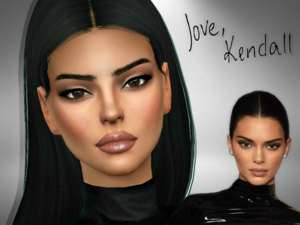  The Sims Resource: Kendall Jenner by Jolea
