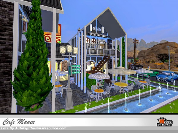  The Sims Resource: Cafe Manee by Autaki