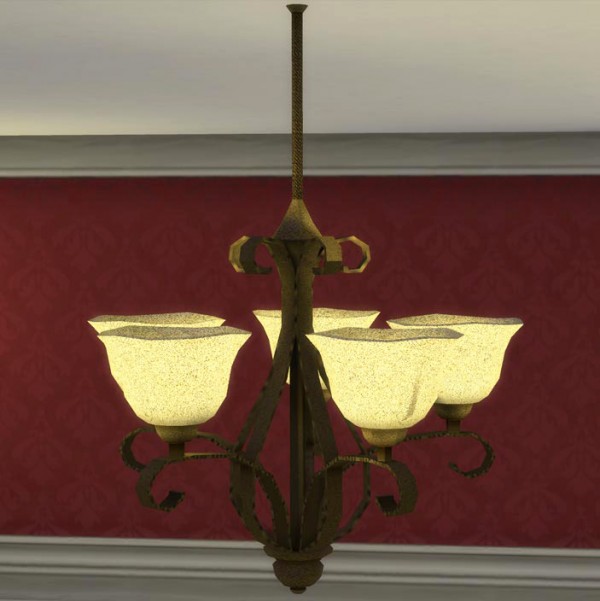  Mod The Sims: Madrid Chandelier  by Icy Lava