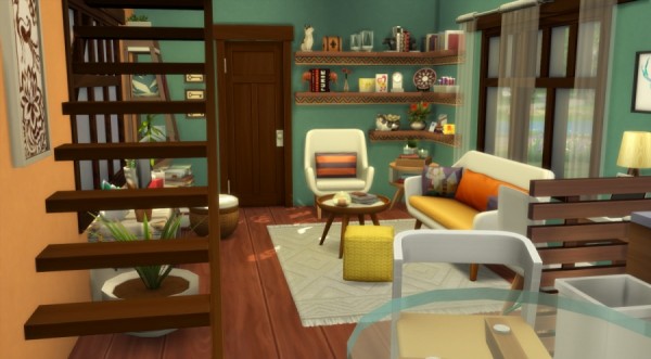  Sims Artists: La maxi mini house