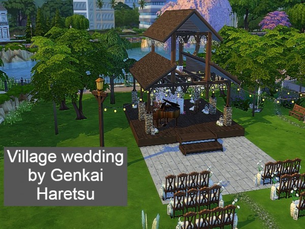  The Sims Resource: Village Wedding by GenkaiHaretsu