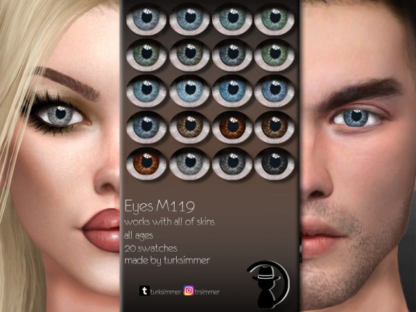  The Sims Resource: Eyes M119 by turksimmer