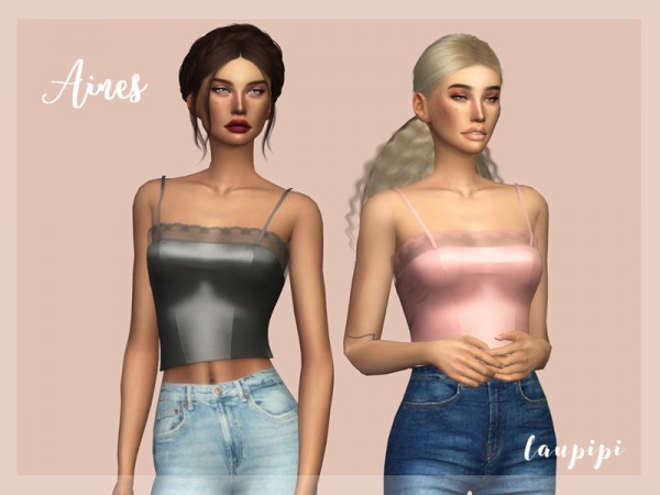  The Sims Resource: Aines Top by laupipi