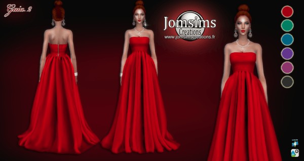 Jom Sims Creations: Gaia 2 dress