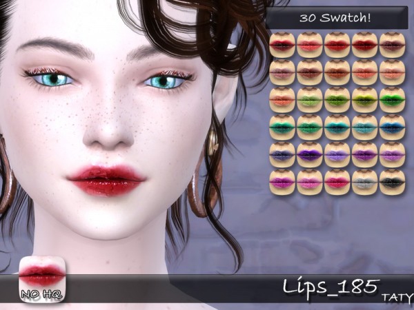  The Sims Resource: Lips 185 by tatygagg