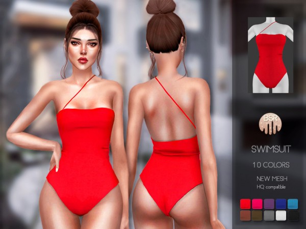  The Sims Resource: Swimsuit BD196 by busra tr